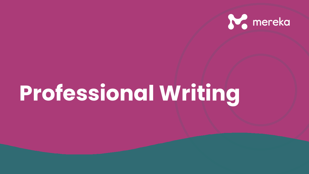 Professional Writing